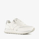 Dames sneakers wit zilver