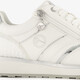 Dames sneakers wit zilver
