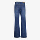 Dames wide leg jeans donkerblauw lengte 33