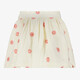 Twoday meisjes rok met roze bloemen wit