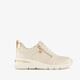 Dames sneakers ivoor beige