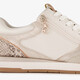Sneakers dames wit beige