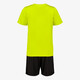 Tweedelig kinder sport set geel zwart