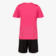 Tweedelige meisjes sport set roze zwart