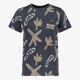 Jongens T-shirt met opdruk donkerblauw