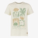 Jongens T-shirt met opdruk ecru groen