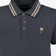Jongens polo met palm donkerblauw