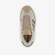 VL Court Bold dames sneakers met plateauzool beige groen