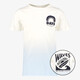 Jongens T-shirt met backprint wit blauw