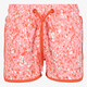 Meisjes sweat short met print oranje roze