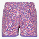 Meisjes sweat short met print paars