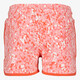 Meisjes sweat short met print oranje roze
