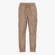 Jongens twill cargo broek bruin