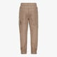 Jongens twill cargo broek bruin