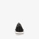Lage canvas dames sneakers zwart wit