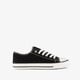 Lage canvas dames sneakers zwart wit