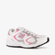 408 meisjes sneakers wit roze