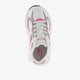 408 meisjes sneakers wit roze