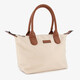 Dames shopper beige