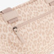 Dames shopper met panterprint beige