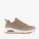 Uno Stand on Air suede heren sneakers taupe