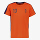 Kinder voetbal T-shirt oranje blauw