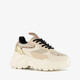 Dad sneakers meisjes beige goud