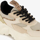Dad sneakers meisjes beige goud
