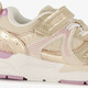Meisjes sneakers goud lila