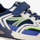 Jongens sneakers met airzool blauw wit
