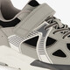 Jongens sneakers grijs zwart