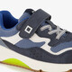 Jongens sneakers blauw groen