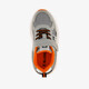 Jongens sneakers met airzool grijs oranje