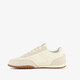 Suede dames sneakers wit
