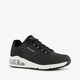 Uno 2 dames sneakers met panterprint en airzool zwart