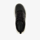 Suede dames sneakers zwart