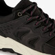 Suede dames sneakers zwart