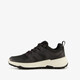 Suede dames sneakers zwart