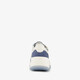 Suede dames sneakers blauw wit