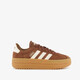 VL Court Bold suède dames sneakers bruin