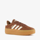 VL Court Bold suède dames sneakers bruin