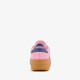 VL Court Bold suède dames sneakers roze blauw