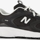408 dames sneakers zwart wit