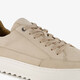 Leren heren sneakers beige