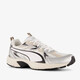 Milenio Tech heren sneakers beige zilver