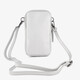 Dames telefoontasje zilver
