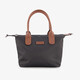 Dames shopper zwart bruin
