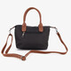 Dames shopper zwart bruin