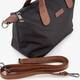 Dames shopper zwart bruin