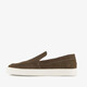 Suede heren instappers bruin
